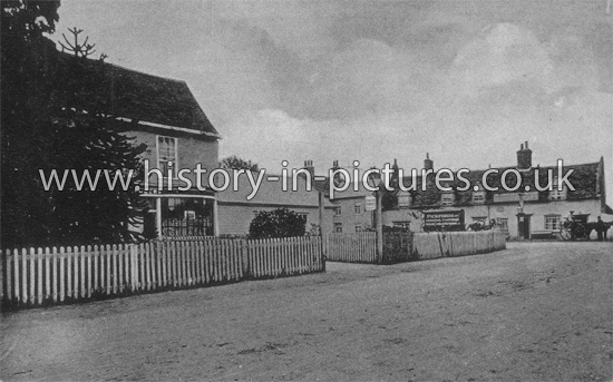 The Street and The Black Boy Inn, Weeley, Essex. c.1910